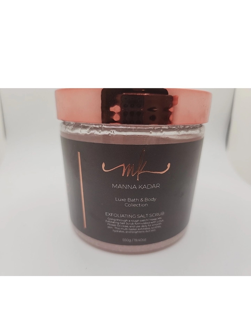 Manna Kadar Luxe Bath & Body Exfoliating Salt Scrub - 1